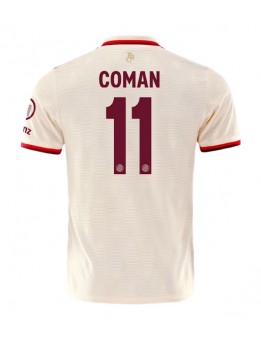 Bayern Munich Kingsley Coman #11 Ausweichtrikot 2024-25 Kurzarm